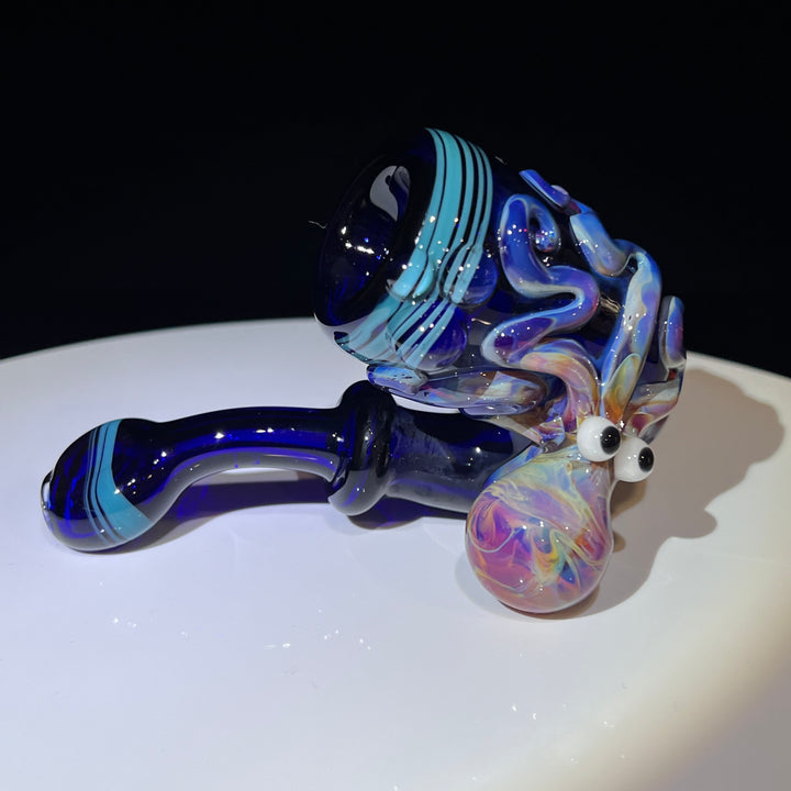 Purple OctoLock Glass Pipe Glass Distractions   