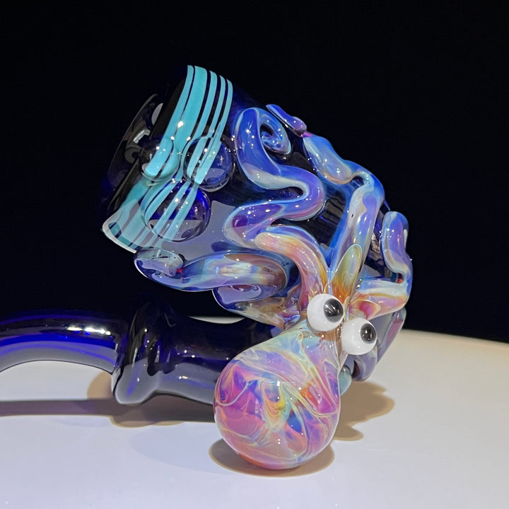 Purple OctoLock Glass Pipe Glass Distractions   
