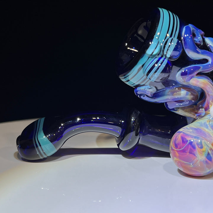 Purple OctoLock Glass Pipe Glass Distractions   