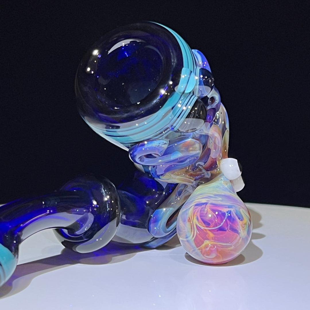 Purple OctoLock Glass Pipe Glass Distractions   