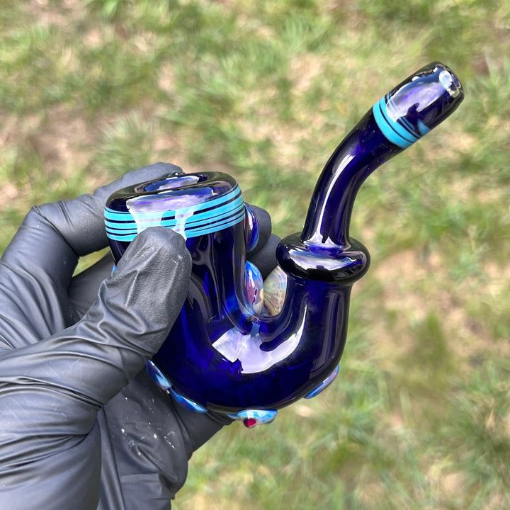 Purple OctoLock Glass Pipe Glass Distractions   