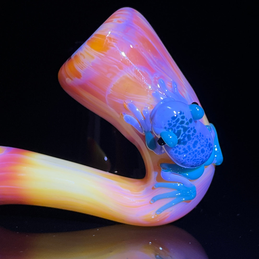 Serendipity Frog Sherlock 6 Glass Pipe Rasta Galaxy Glass   