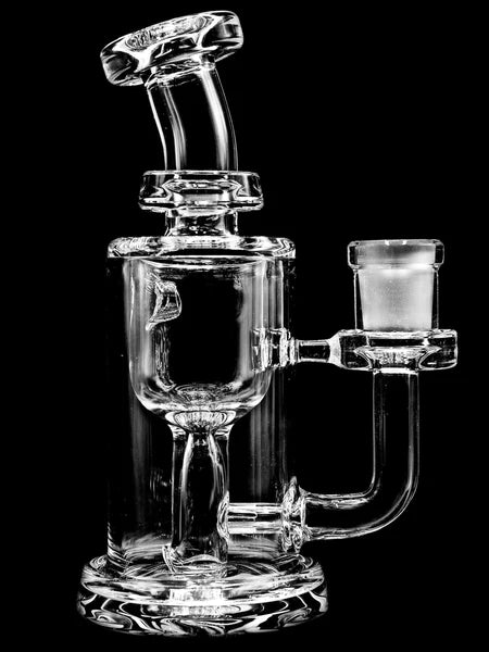 14MM Clear Incycler Water Pipe Leisure Glass   