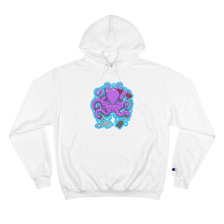 Tako Champion Hoodie Apparel Printify White L 