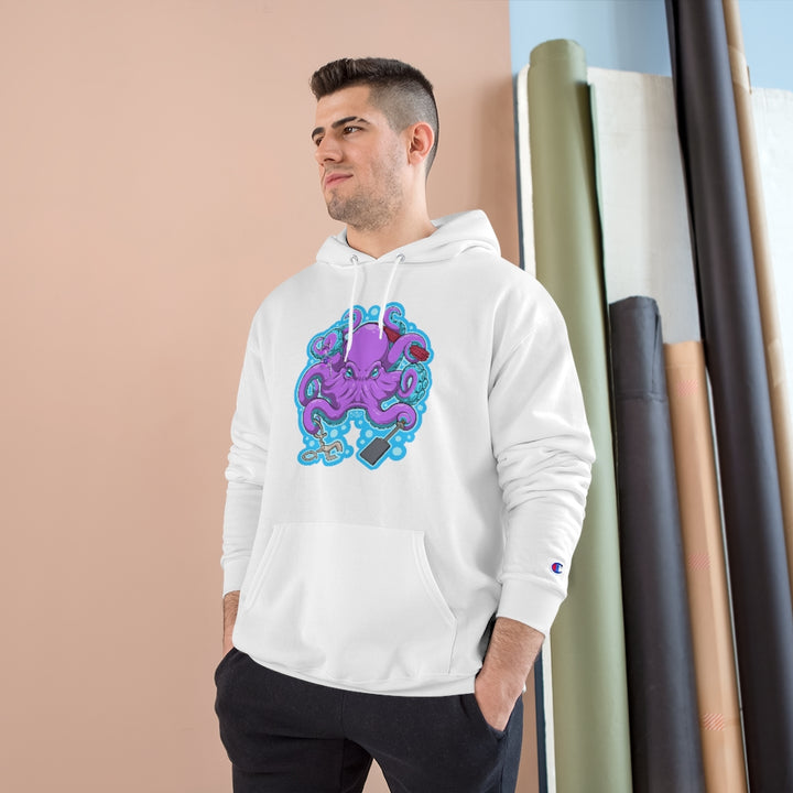 Tako Champion Hoodie Apparel Printify   