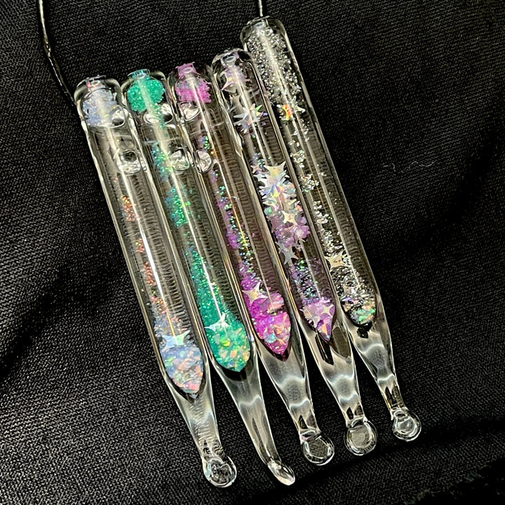 Glitter Opal Dabber Pendants Accessory Beezy Glass   
