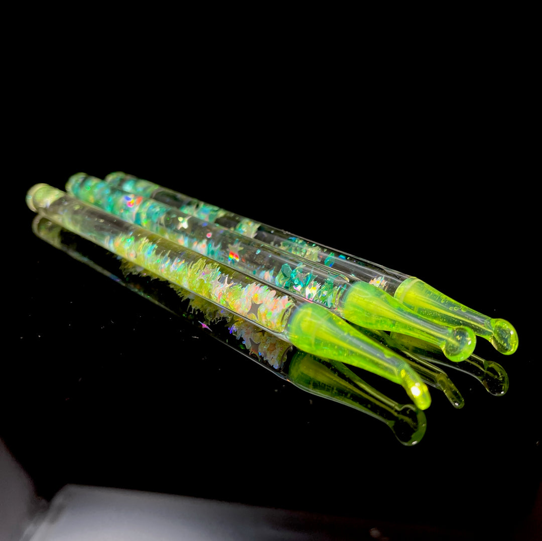 Assorted Glitter Opal Dabber Accessory Beezy Glass   