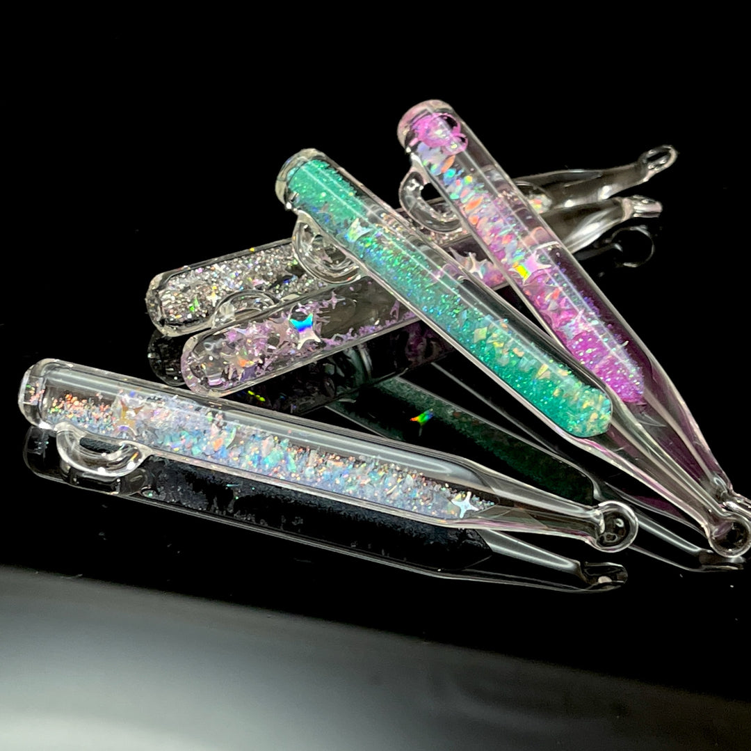 Glitter Opal Dabber Pendants Accessory Beezy Glass   