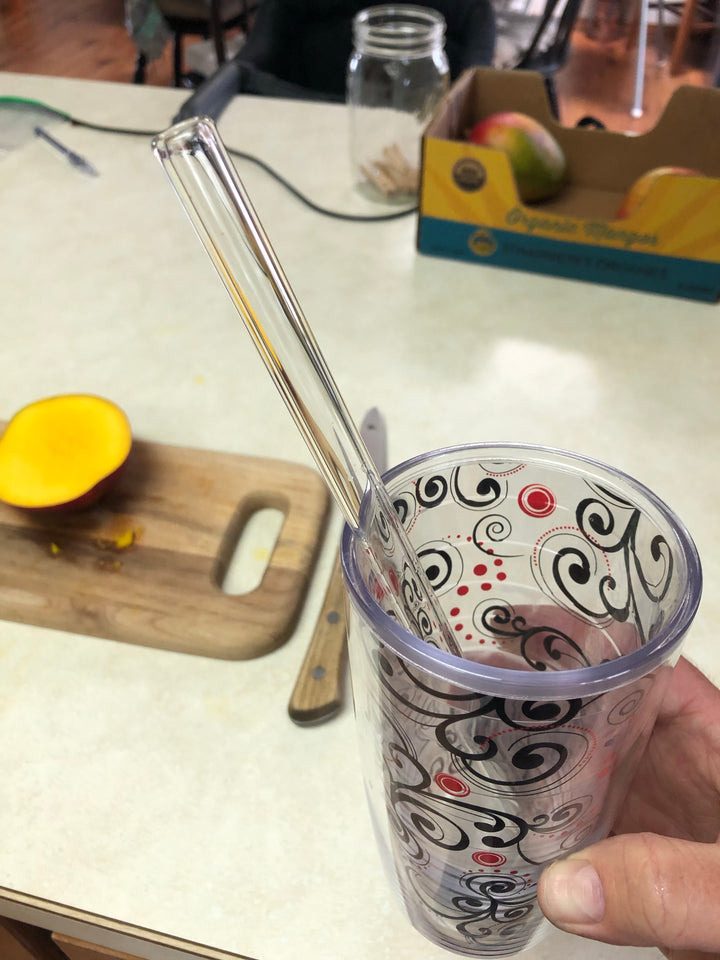 Glass Drinking Straw Accessory Tako Glass   