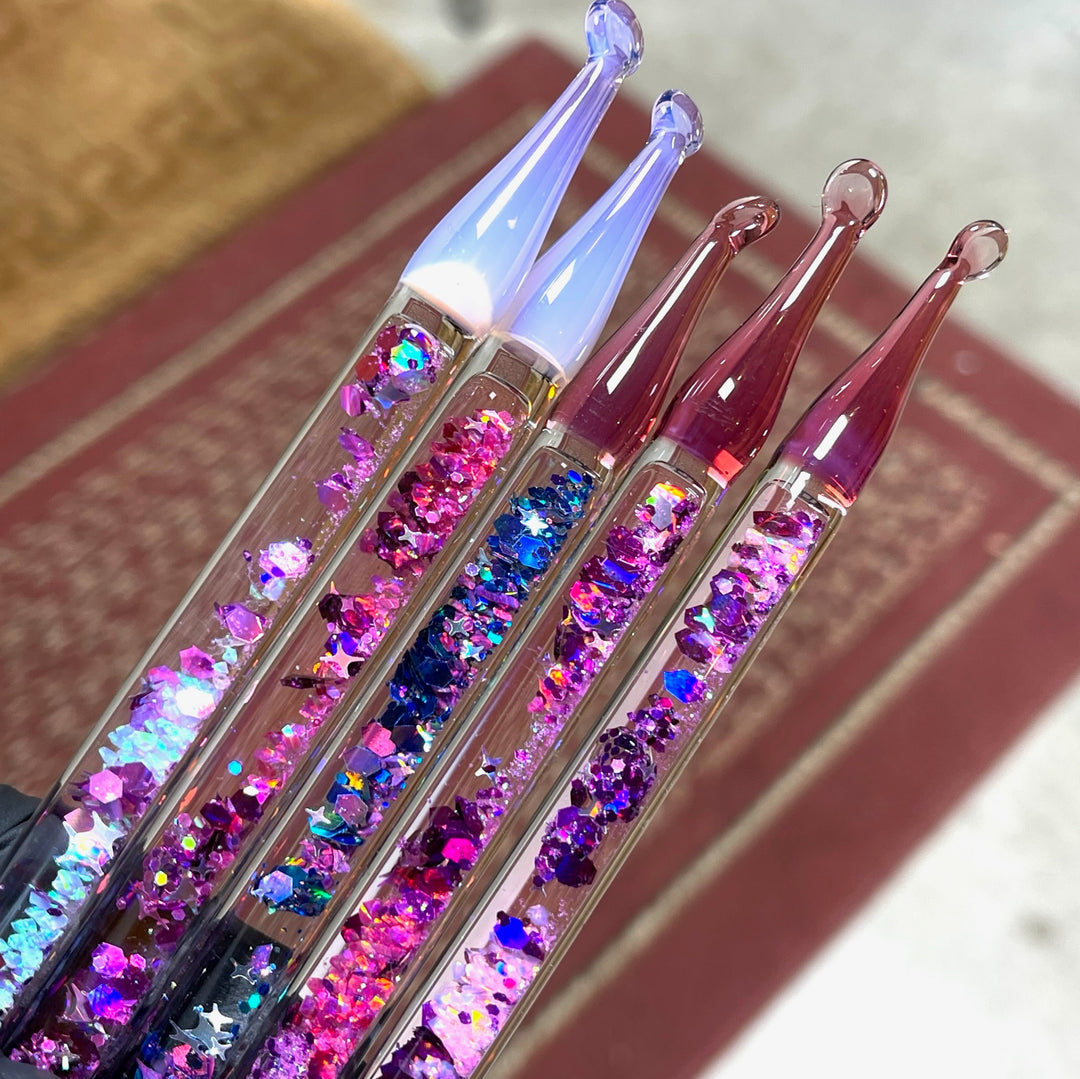 Glitter Opal Dabber Accessory Beezy Glass   