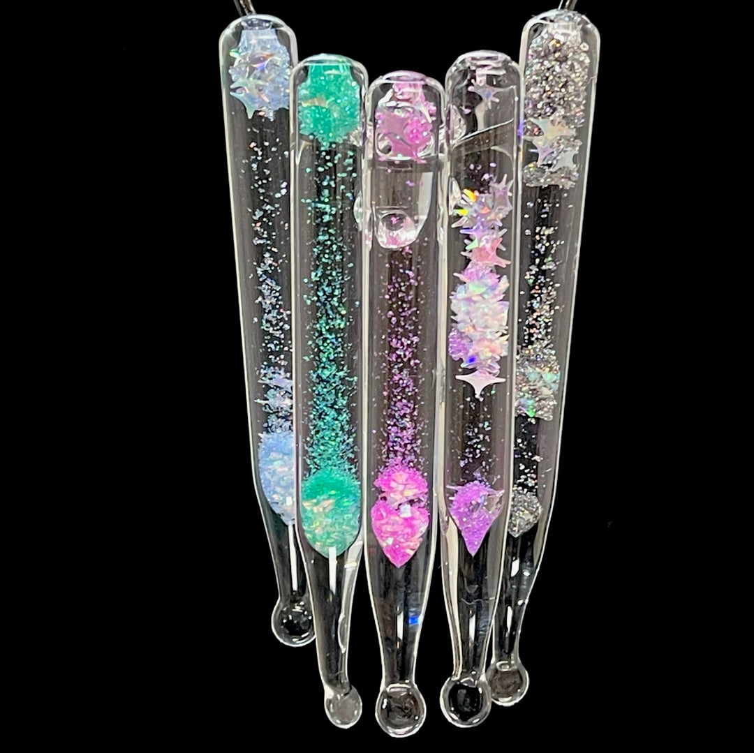 Glitter Opal Dabber Pendants Accessory Beezy Glass   