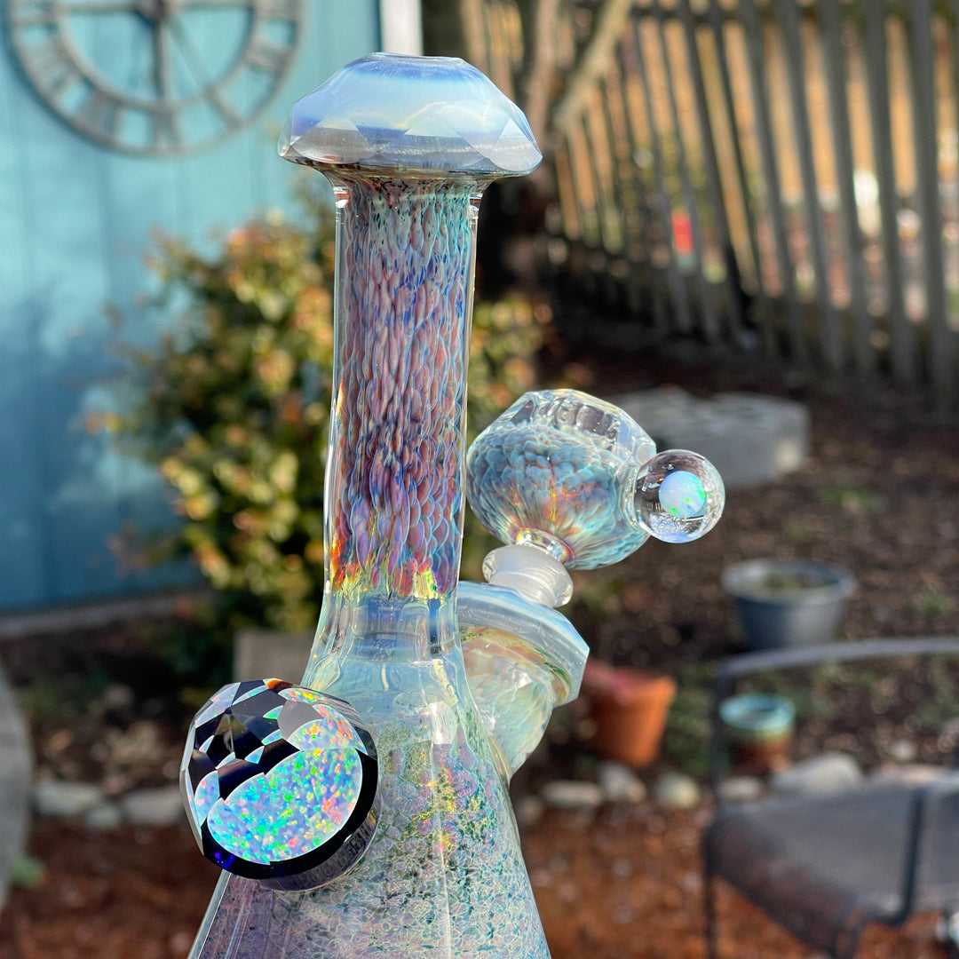 Crystal Seaweed Glass Bong – Tako Glass